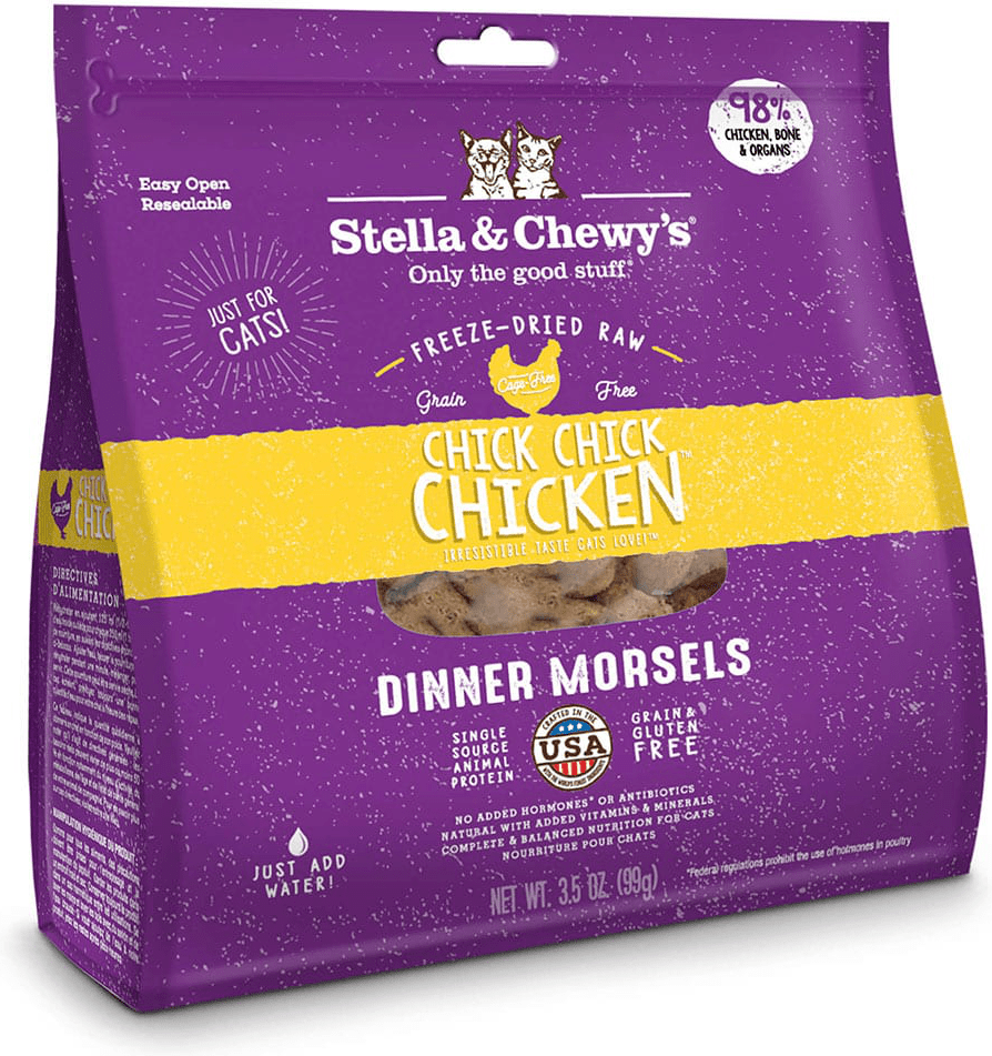 Stella & Chewys Chick, Chick Chicken Freeze-Dried Raw Dinner Morsels